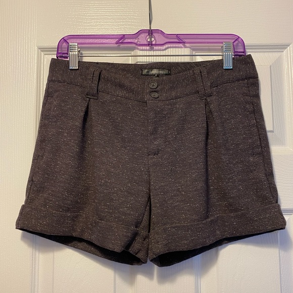 Daisy Fuentes Tweed Style Shorts - Picture 1 of 3